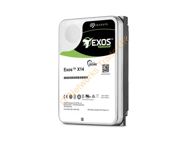ST10000NM0528 Seagate Exos X14 10TB 7200RPM SAS 12Gb/s 256MB Cache 3.5-inch Server Hard Drive Internal HDD