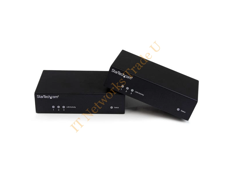 StarTech.com HDMI over CAT5 HDBaseT Extender Power over Cable IR RS232 10/100 Ethernet Ultra HD 4K 330 ft (100m)