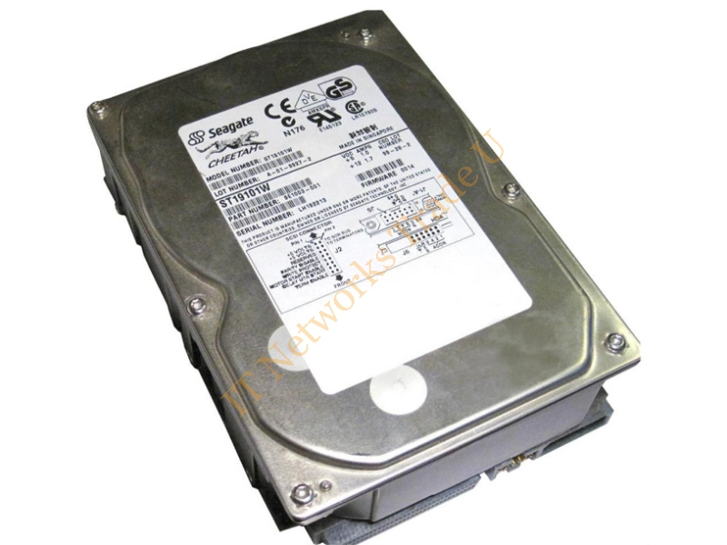 ST19101WC3 Seagate 9.1GB 10000RPM Ultra Wide SCSI 3.5-inch Server Hard Drive Internal HDD
