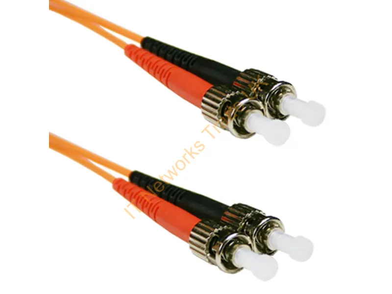 ST2-25M-ENC - Enet Components 25M, 2Xst Infiniband/Fibre Optic Cable 984.3" (25 M) St Orange