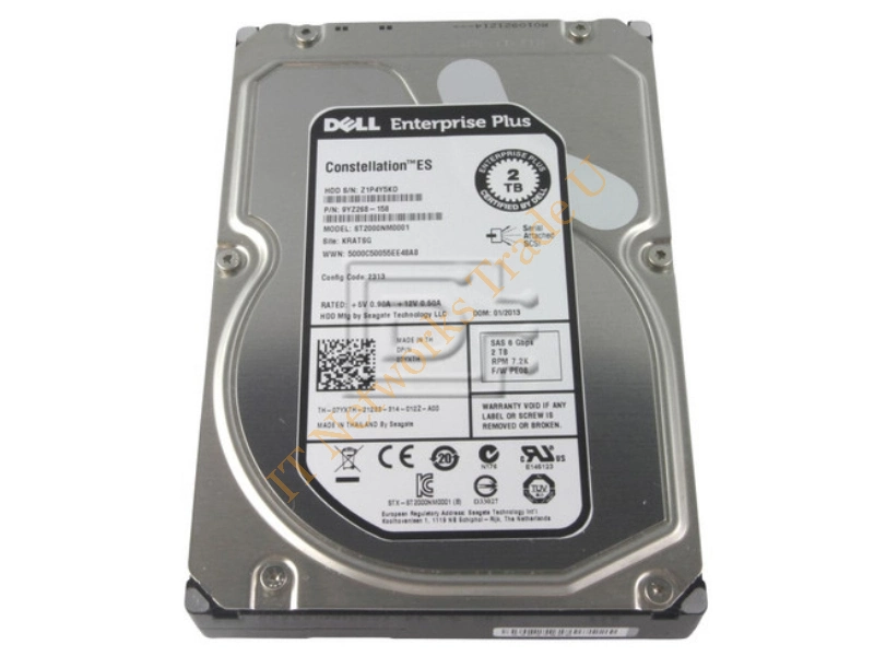 ST2000NM0001 - Seagate Constellation ST2000NM0001 2000GB SAS internal hard drive