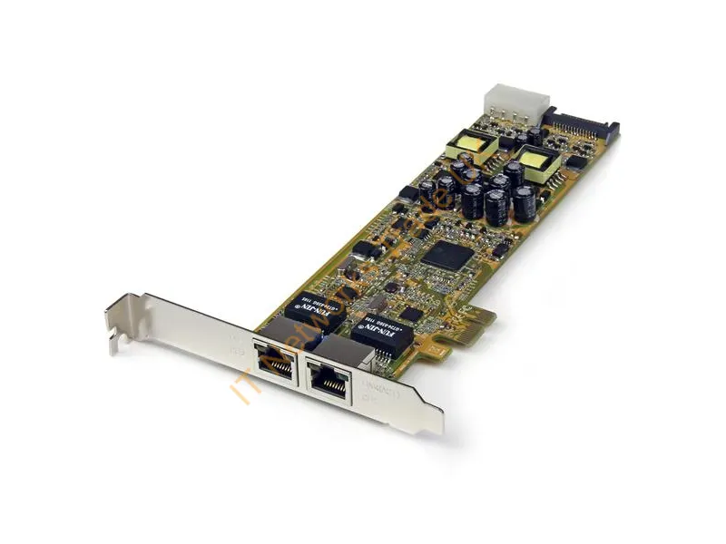 ST2000PEXPSE StarTech OneConnect Dual-Port PCI Express Gigabit Ethernet PCI Express Network Card Adapter POE/PSE Network Adapter