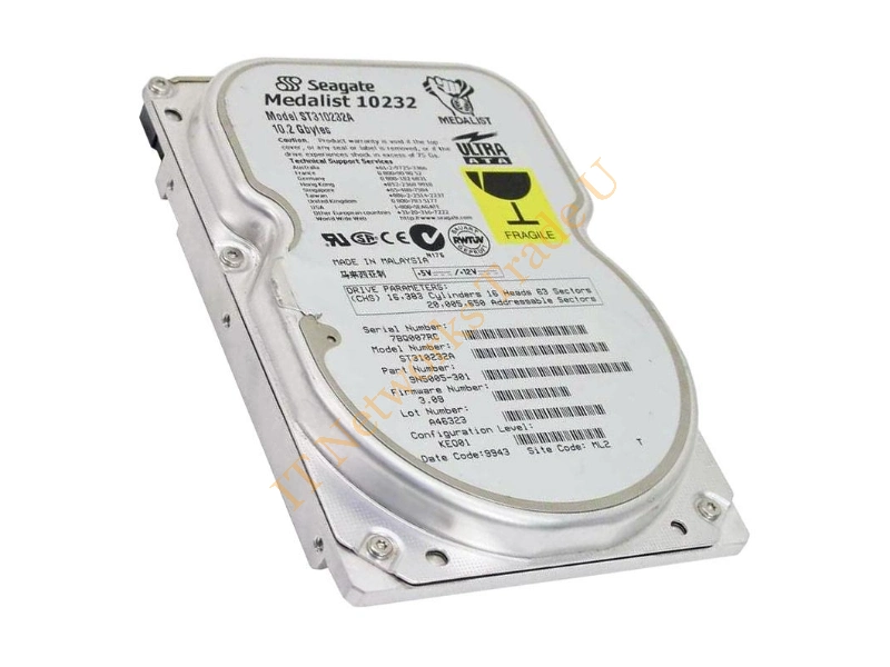 ST310222A Seagate U8 10GB 7200RPM ATA-66 512KB Cache 3.5-inch Desktop Hard Disk Drive Internal HDD