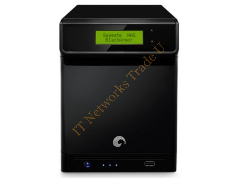 ST320005SHA10G-RK Seagate BlackArmor 420 Network Storage Server (NAS) Intel Pentium III 1.2GHz 2TB RJ-45 Network Type A USB