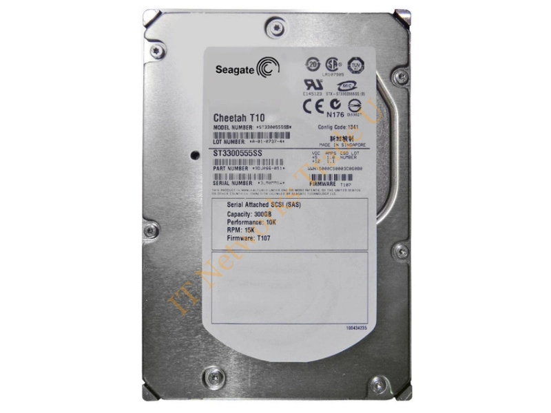 ST3300555SS - Seagate Cheetah T10 SAS, 300GB 300GB SAS internal hard drive