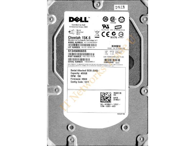 ST3450856SS - Seagate Cheetah 450GB 3.5 450GB SAS internal hard drive