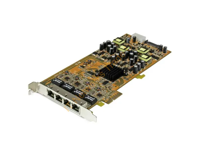 StarTech.com 4 Port Gigabit Power over Ethernet PCIe Network Card PSE / PoE PCI Express NIC Networking Accessory