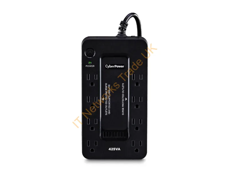 ST425 - Cyberpower St425 Uninterruptible Power Supply (Ups) Standby (Offline) 0.425 Kva 260 W 8 Ac Outlet(S)
