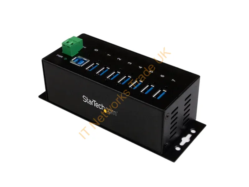 ST7300USBME - Startech.Com St7300Usbme Interface Hub Usb 3.2 Gen 1 (3.1 Gen 1) Type-B 5000 Mbit/S Black