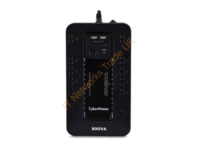 ST900U - Cyberpower St900U Uninterruptible Power Supply (Ups) Standby (Offline) 0.9 Kva 500 W 12 Ac Outlet(S)