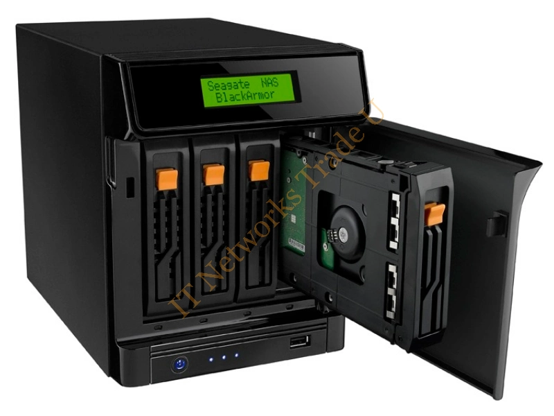 STAR401 Seagate BlackArmor 400 Network Storage Server (NAS) 1.20 GHz USB RJ-45 Network