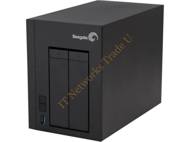 STCT4000100 Seagate NAS 2-Bay 4TB (2 x 2TB) USB 3.0 Ethernet- Network Storage Server (NAS)