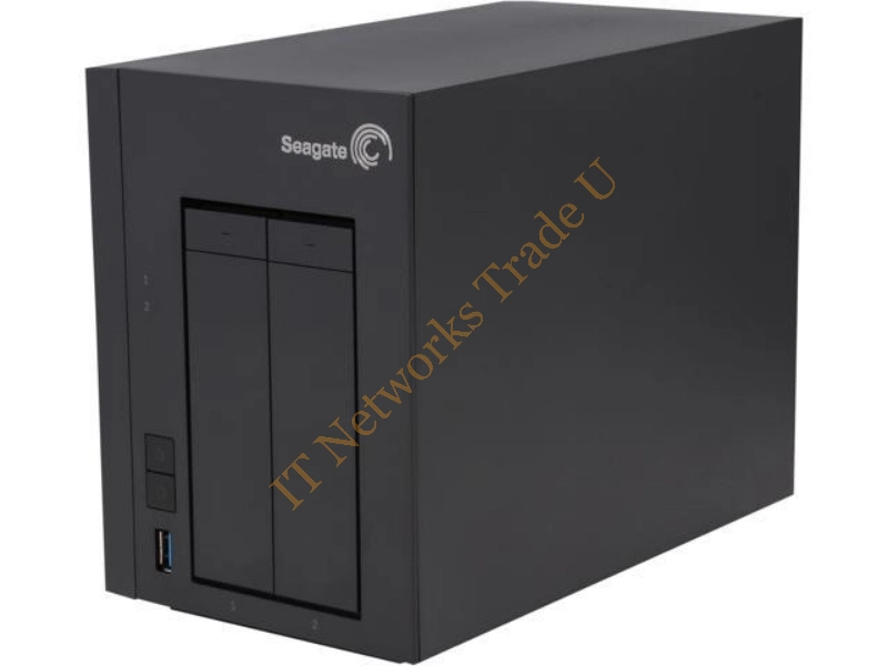 STCT8000100 Seagate NAS 2-bay 8TB (2 x 4TB) USB 3.0 Ethernet- Network Storage Server (NAS)