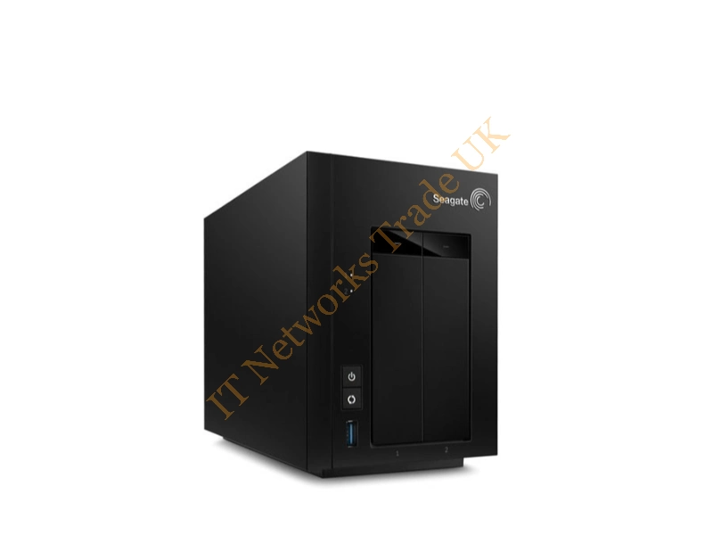 STDD100 Seagate NAS PRO 2-Bay 8TB NAS Server DiskLess