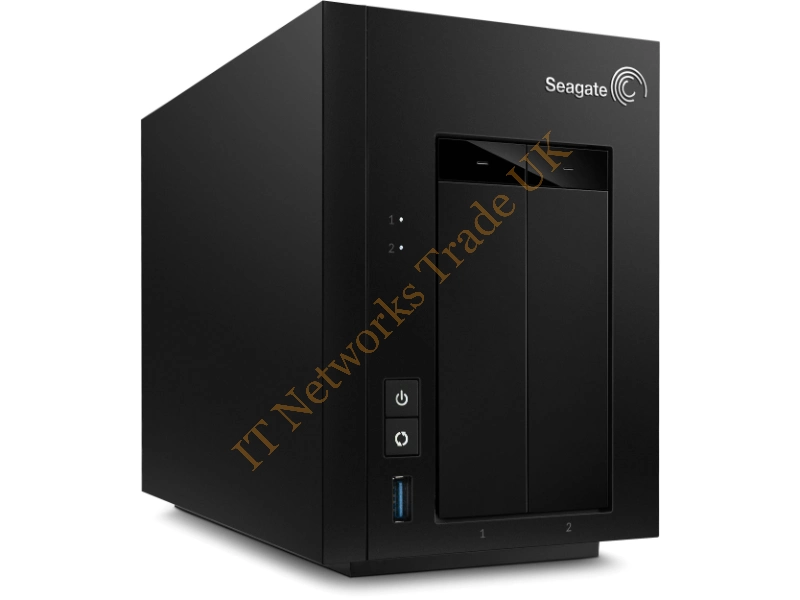 STDD10000100 Seagate NAS Pro 2-Bay 10TB (2 x 5TB) USB 3.0 Ethernet NAS Server