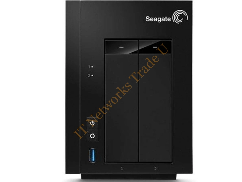 STDD8000100 Seagate NAS Pro 2-Bay 8TB (2 x 4TB) USB 3.0 Ethernet- Network Storage Server (NAS)