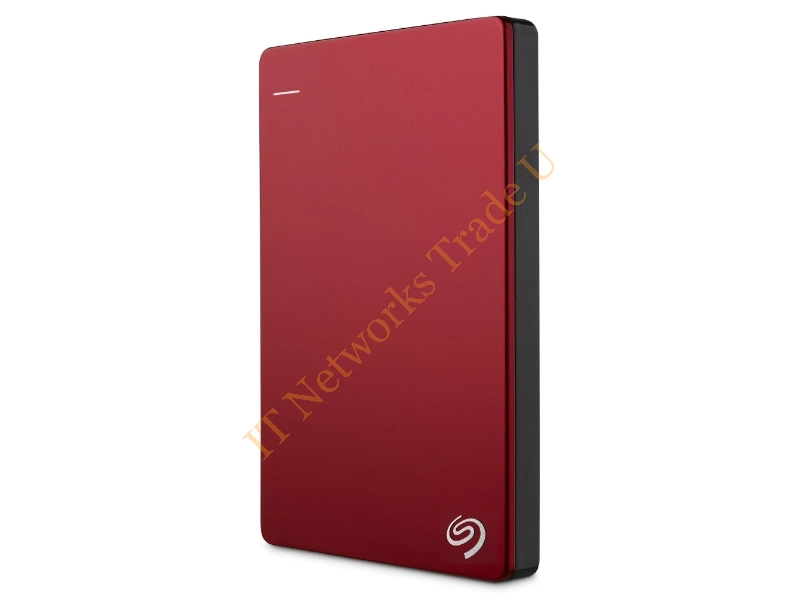 STDR2000203 - Seagate Backup Plus 2TB Slim Portable Drive, Red External Hard Drives