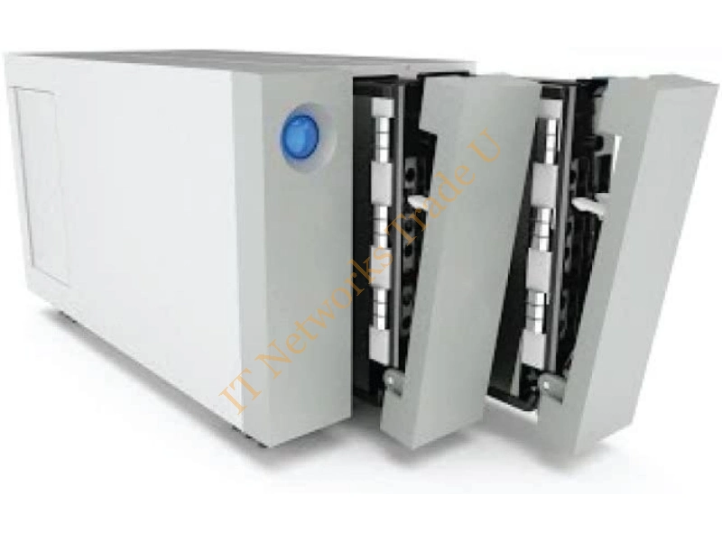STEY6000100 LaCie 2Big RAID Thunderbolt 2 6TB 7200RPM External Hard Drive Network Storage System