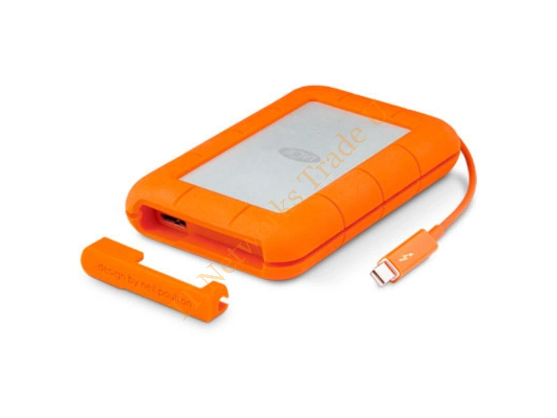 STFA4000400 - LaCie Rugged RAID 4000GB Orange,Silver external hard drive