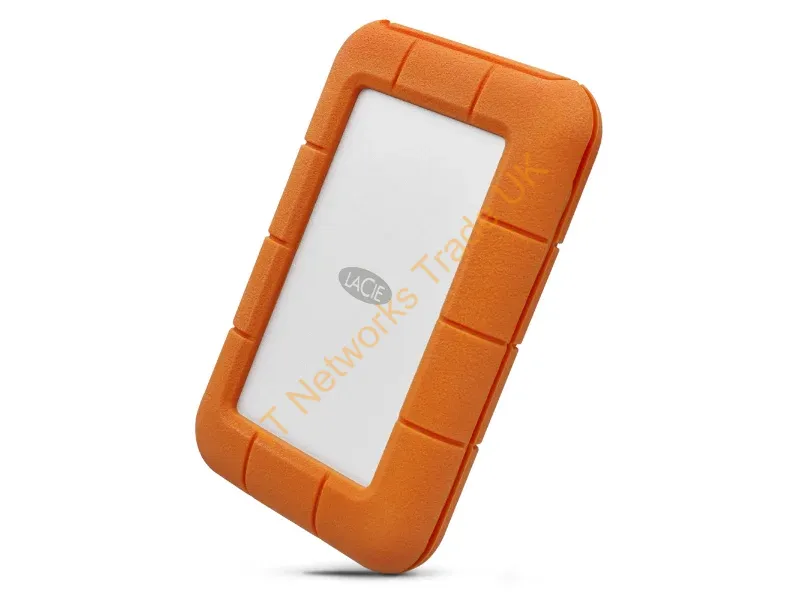 STFR5000800 - LaCie Rugged USB-C 5000GB Grey, Yellow external hard drive