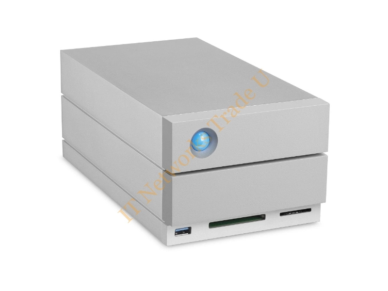 STGB8000400 - LaCie 2big Dock Thunderbolt 3 8000GB Desktop Grey disk array Storage Array Network (SAN)