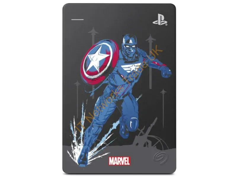 STGD2000107 - Seagate Game Drive Marvel'S Avengers Limited Edition - Captain America External Hard Drive 2000 Gb Multicolor