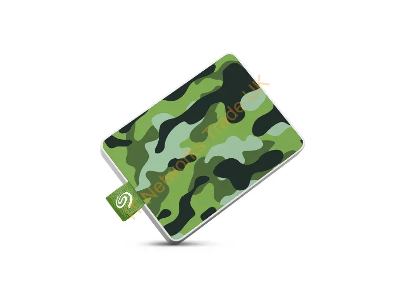 STJE500407 - Seagate Stje500407 External Hard Drive 500 Gb Camouflage, Green