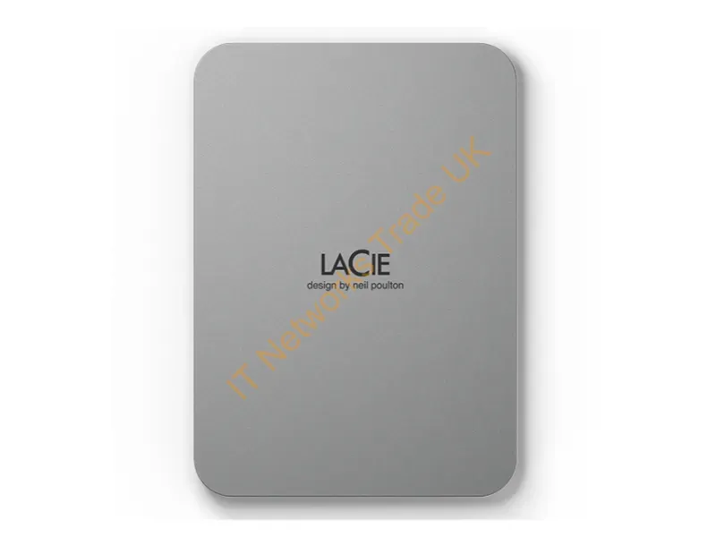STLP1000400 - Seagate Lacie Mobile Drive External Hard Drive 1 Tb Usb Type-C 3.2 Gen 1 (3.1 Gen 1) Silver