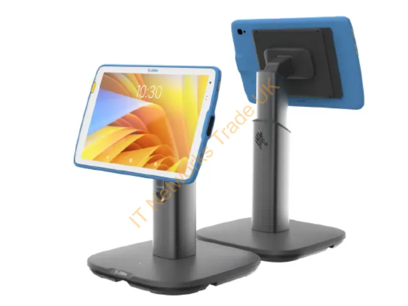 STND-ET4X-10POS1-01 - Zebra Stnd-Et4X-10Pos1-01 Multimedia Cart/Stand Black Tablet Multimedia Stand