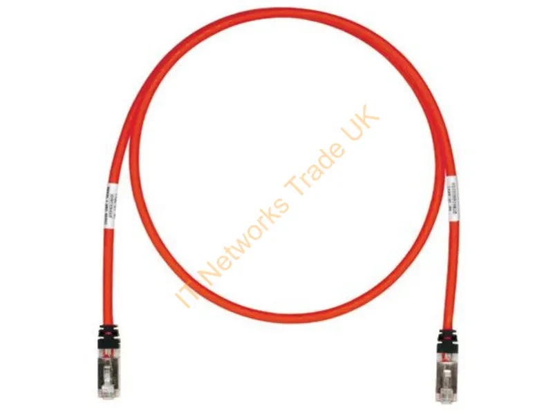 STP6X18MRD - Panduit Stp6X18Mrd Networking Cable Red 708.7" (18 M) Cat6A S/Ftp (S-Stp)