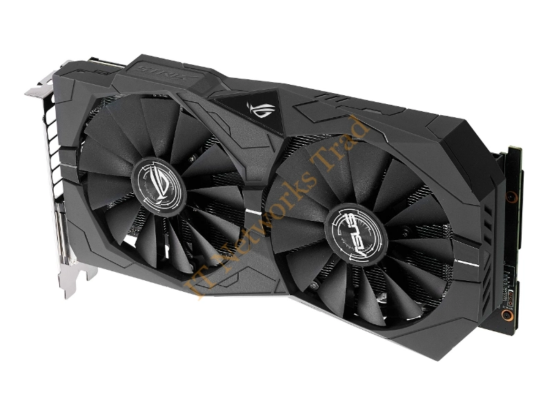 STRIX-GTX1050TI ASUS GeForce 1050 TI 4GB GDDR5 128-Bit HDMI / DisplayPort / DVI-D PCI Express 3.0 Video Graphics Card