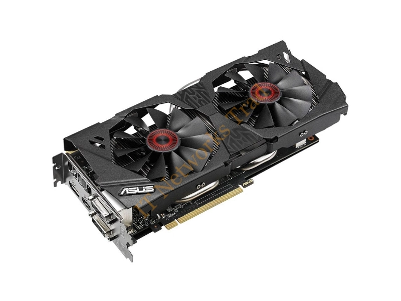 STRIX-GTX970-DC2OC-4GD5 ASUS nVidia Strix GeForce GTX 970 4GB GDDR5 256-Bit PCI Express 3.0 Video Graphics Card