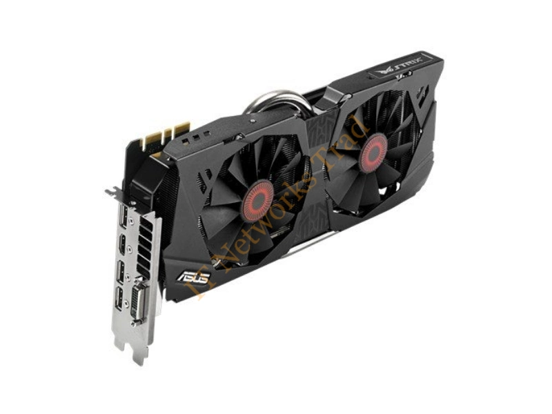 STRIX-GTX980-DC2-4GD5 ASUS nVidia GeForce GTX 980 4GB GDDR5 256-Bit HDMI / 3x DisplayPort / HDCP / DVI PCI Express 3.0 Video Graphics Card