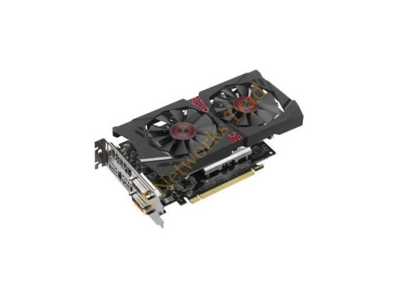 STRIX-R7370-DC2OC-2G ASUS AMD Radeon R7 370 4GB GDDR5 256-Bit 2x DVI/HDMI/DisplayPort PCI Express 3.0 x16 Video Graphics Card