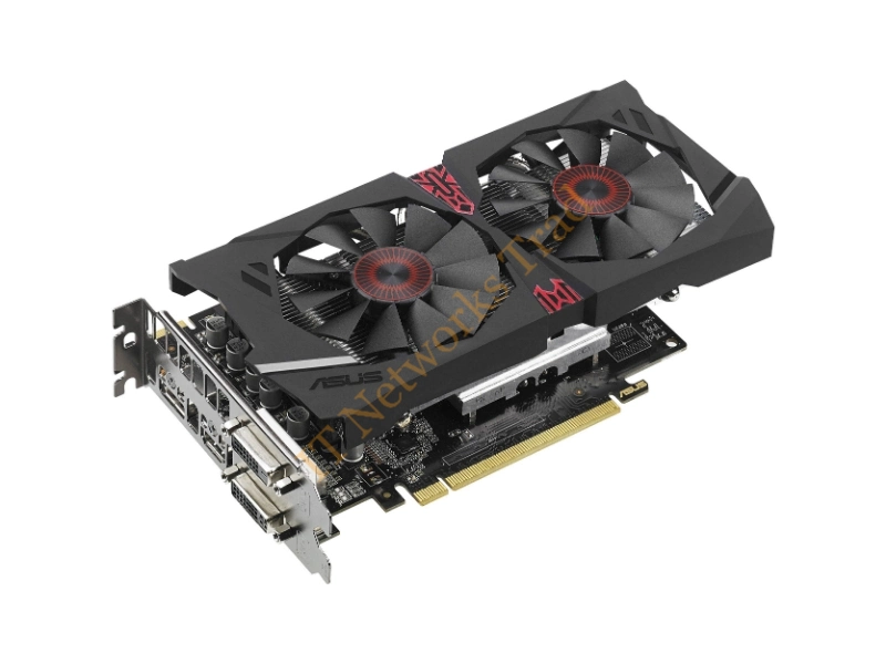 STRIX-R7370-DC2OC-4G ASUS AMD Radeon R7 370 4GB GDDR5 256-Bit 2x DVI/HDMI/DisplayPort PCI Express 3.0 x16 Video Graphics Card