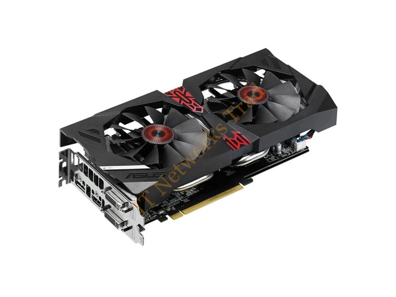 STRIX-R9285-DC2OC-2G ASUS Radeon R9 285 2GB 256-Bit GDDR5 PCI Express 3.0 DVI/ HDMI/ DisplayPort HDCP Support Video Graphics Card