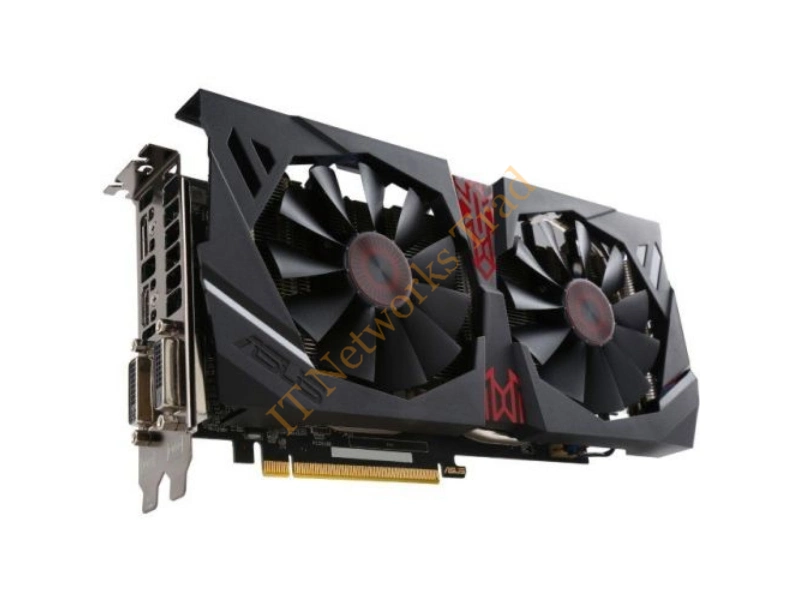 STRIX-R9380-DC2OC-2G ASUS Radeon R9 380 2GB 256-Bit GDDR5 PCI Express 3.0 HDCP Ready CrossFireX Support Video Graphics Card