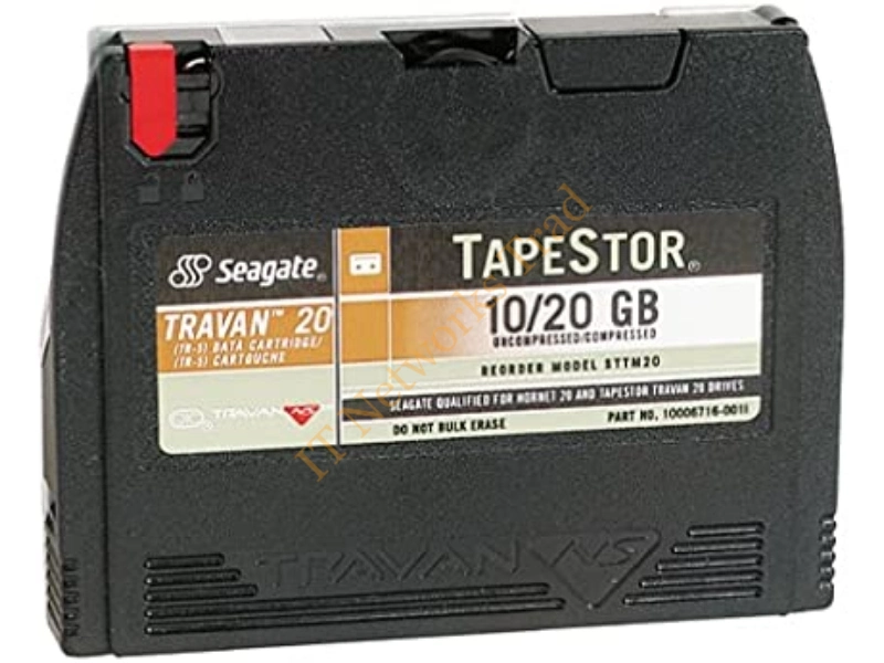 STTM20 Seagate STTM20 Travan Data Cartridge Travan 10GB (Native) / 20GB (Compressed) Tape Media Storage