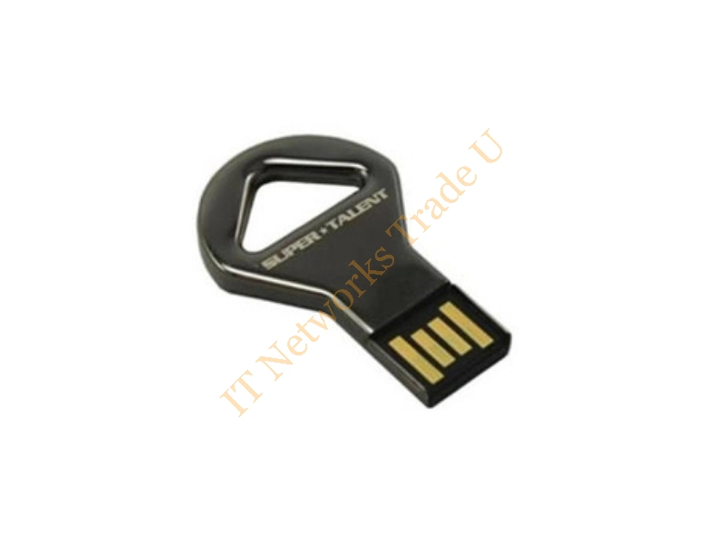 STU32GCKBS Super Talent 32GB Elite Series CKB USB 2.0 Flash Drive (Silver)