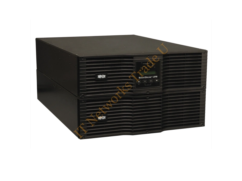 SU10000RT3UG - Tripp Lite SmartOnline 200-240V 10kVA 9kW Double-Conversion UPS, 6U, Extended Run, Network Card Slot, USB, DB9, Bypass Switch,C19