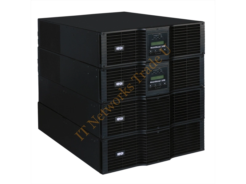 SU16KRTG - Tripp Lite SmartOnline 200-240V 16kVA 14.4kW Double-Conversion UPS, N+1, 12U, Network Card Slot, USB, DB9, Bypass Switch, C19