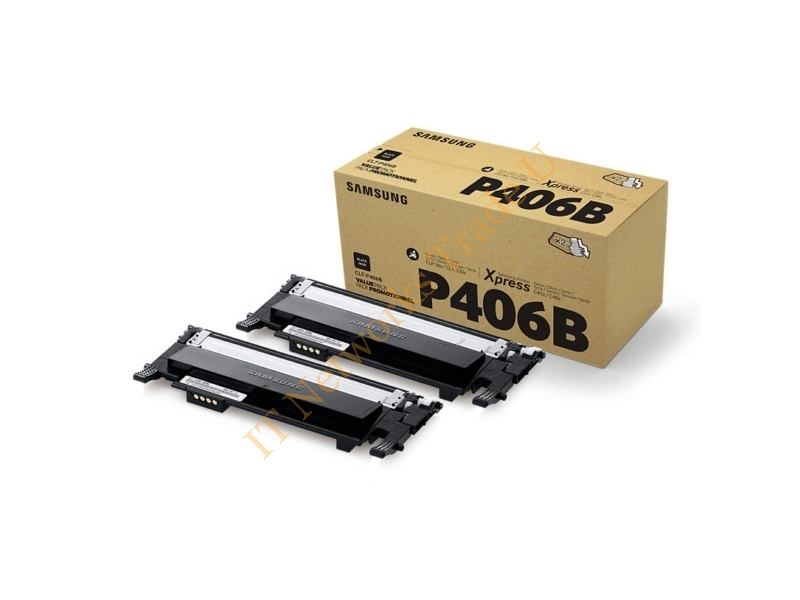 HP SU374A (CLT-P406B) Toner black, 1.5K pages, Pack qty 2 Accessory