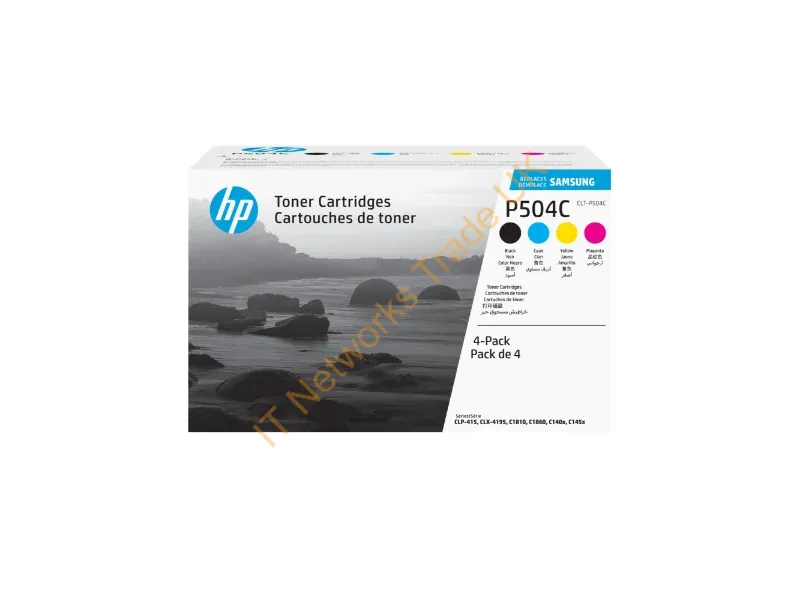 SU400A - HP SU400A (CLT-P504C) Toner MultiPack, 2500pg + 3x1800pg, Pack qty 4 Accessory