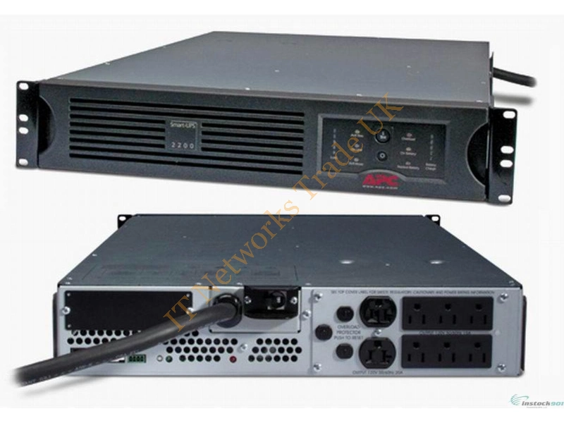 SUA2200R2X180 APC Smart-UPS System 2200VA 1980W 120V USB Rack-mount