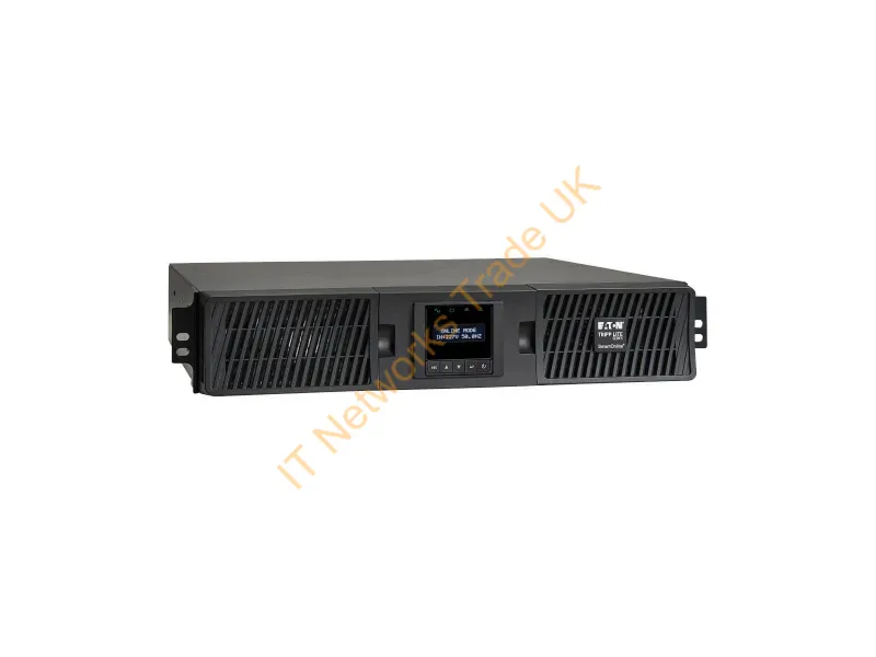 SUINT1000LCD2U - Tripp Lite SmartOnline 208/230V 1kVA 900W Double-Conversion UPS, 2U, Extended Run, SNMP Card Option, LCD, USB, DB9, ENERGY STAR