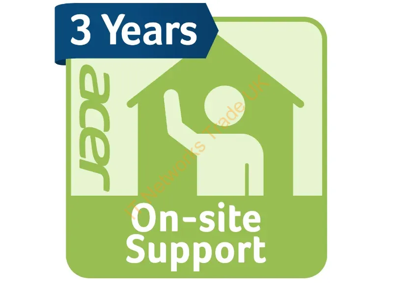 SV.WCMA0.A03 - Acer Care Plus 3 year On-Site Next Day Desktop towers & Chromeboxes