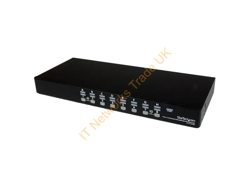 SV1631DUSBUK StarTech 16-Port USB KVM Switch Kit with OSD and Cables Rack-Mountable