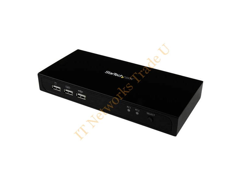 SV231DPU2 - StarTech.com 2-port DisplayPort Network KVM Switch USB 2.0 4K 30Hz