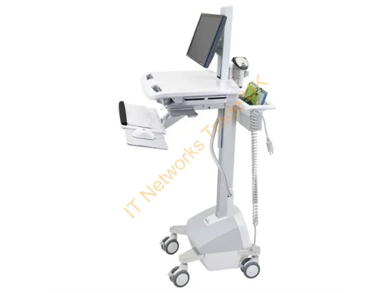SV42-6302-3 - Ergotron Styleview Sv42 White Flat Panel Multimedia Cart