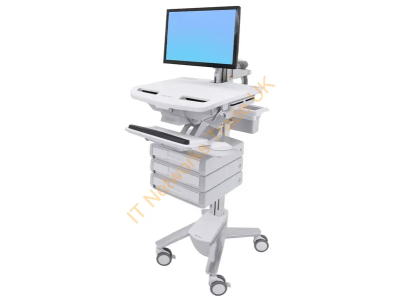 SV43-1230-0 - Ergotron Styleview Flat Panel Multimedia Cart